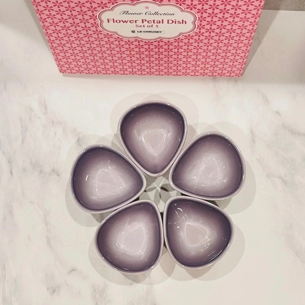 Le Creuset Flower Petal Dish Set of 5